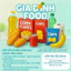 Sale date 03/07 - BÁNH quy giòn GPR Saltine Baked Crackers 3 Vị - Hộp 90gr