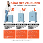 [💥ĐỘC QUYỀN] Vali Kéo MIAvn Larita JUDEN - Size 20/24/28, Nhựa PP Siêu Bền, Hạn Chế Va Đập, Khoá TSA, Bảo Hành Trọn Đời — ảnh 8