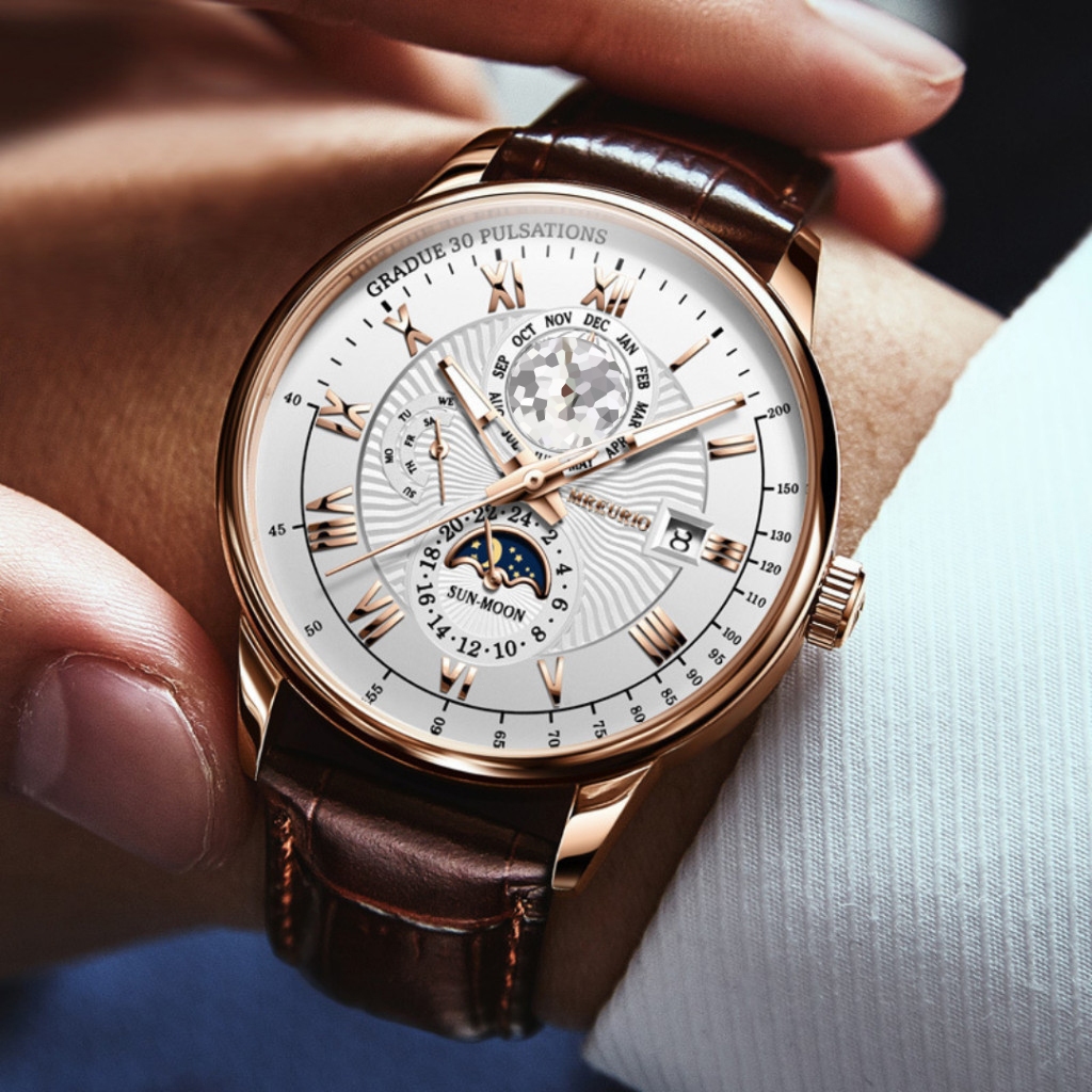 Đồng hồ nam quartz mới: Kiểu đẹp, thiết kế đa năng, phù hợp hằng ngày – xứng mọi phong cách!