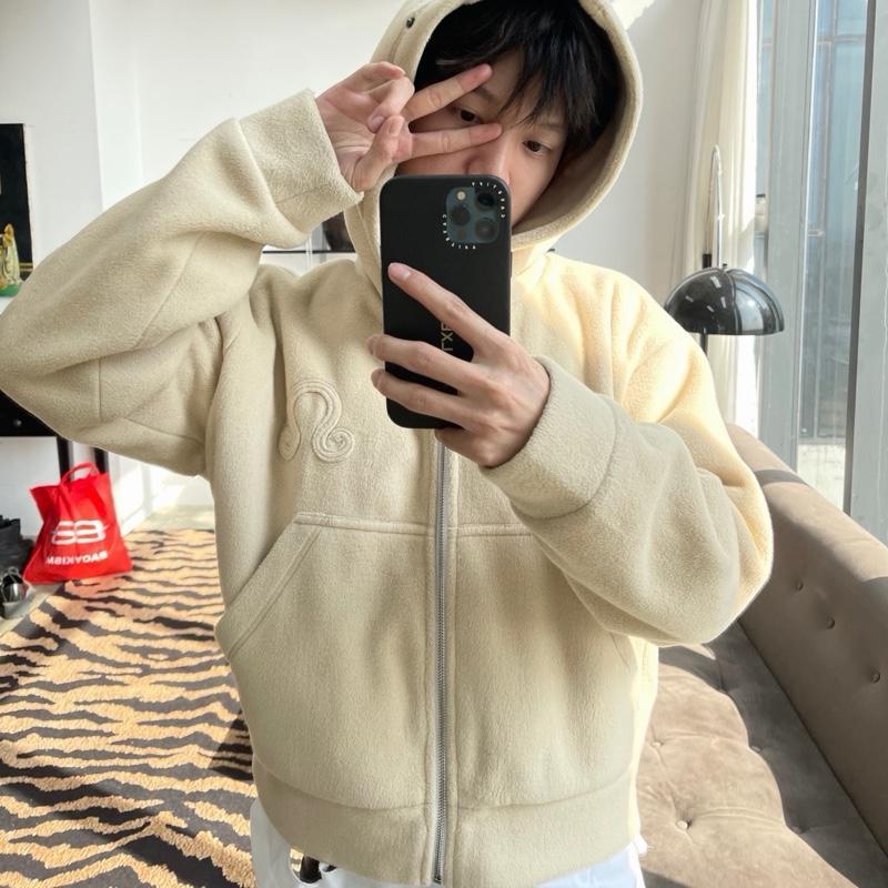 ÁO HOODIE DẠ MIX MŨ LÔNG có thể tháo rời nhabachtuoc ( fur hoodie zip ) | BigBuy360 - bigbuy360.vn
