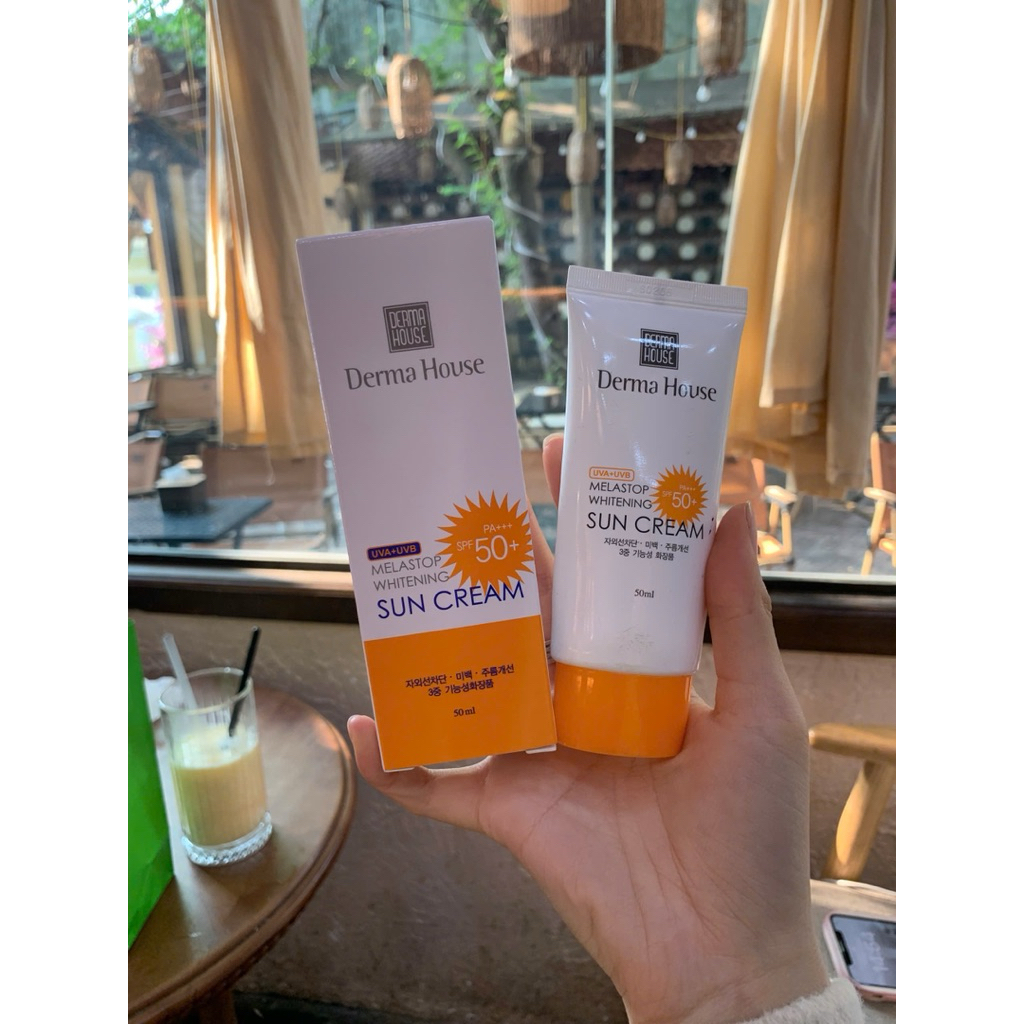[DERMA HOUSE] Kem Chống Nắng Nâng Tone Dưỡng Sáng Da SPF50+ PA+++ Chính Hãng Hàn Quốc 50ml