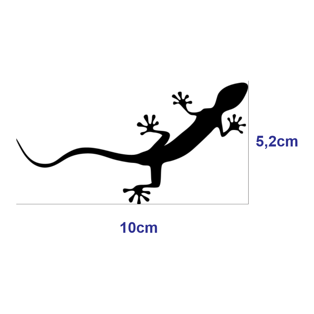 [ TEM LỘT ] 2 CON THẰN LẰN. Hình dán trang trí nhí nhố chống nước. Sticker dễ thương bựa