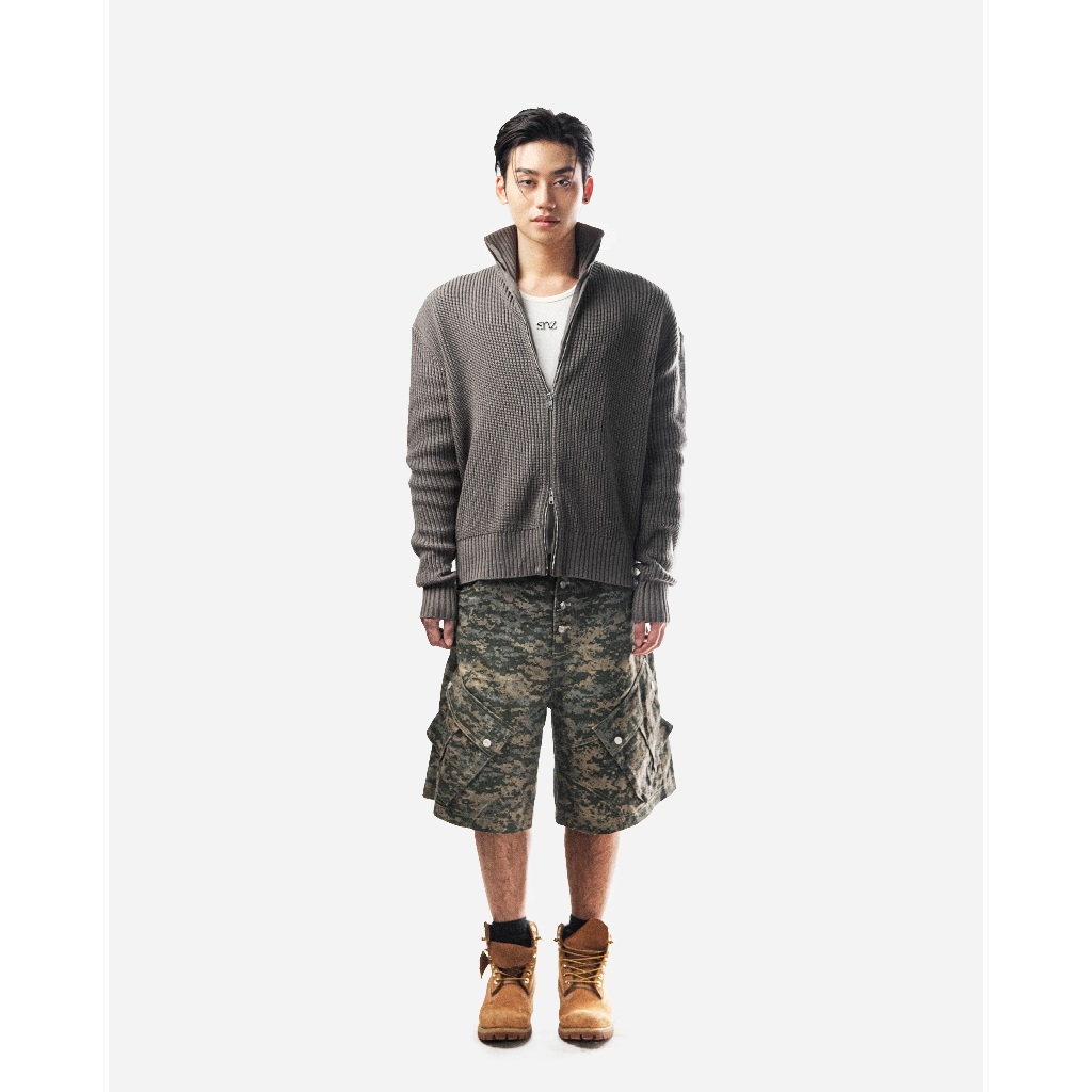 Áo Len Zip Boxy SNAZZY Unisex Chất Liệu Sợi Len Chính Hãng - ZIP KNIT | BigBuy360 - bigbuy360.vn