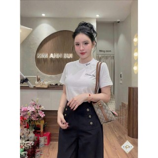 Áo Thun Nữ Babytee Màu Trắng Phông Ngắn Tay Form Vừa QCCC Cao Cấp