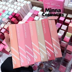 Chì Kẻ Viền Môi Nhung Lì Thiết Kế 2 Đầu Romand Lip Mate Pencil