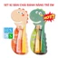 SET 2 BÀN CHẢI SUKA TRẺ EM CAO CẤP, LÔNG MỀM MỊN DÀNH CHO BÉ, THIẾT KẾ TAY TRÁI TAY PHẢI, Bàn Chải Đánh Răng