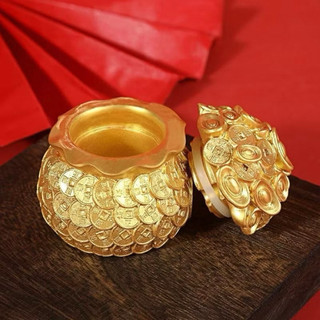 Combo 3 Hũ Đựng Muối Gạo Chữ Phúc Lộc Thọ Trang Trí Ban Thờ Thần Tài Thổ Địa