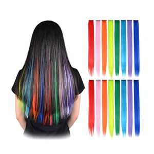 Line Kẹp Tóc Giả Nhiều Màu Cầu Vồng – Tóc Highlight Kẹp Nối, Bán Sỉ Số Lượng Lớn