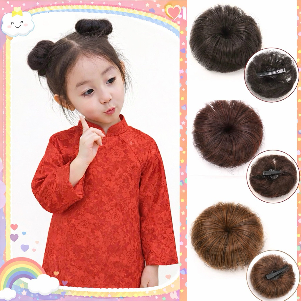 BÚI MINI/ BÚI NATRA CHO BÉ DIỆN TẾT SET 2 KẸP TÓC BÚI HÀN QUỐC CHO BÉ GÁI SIÊU CƯNG - CHỤP ÁO DÀI ĐÁNG YÊU LOẠI CỰC DÀY