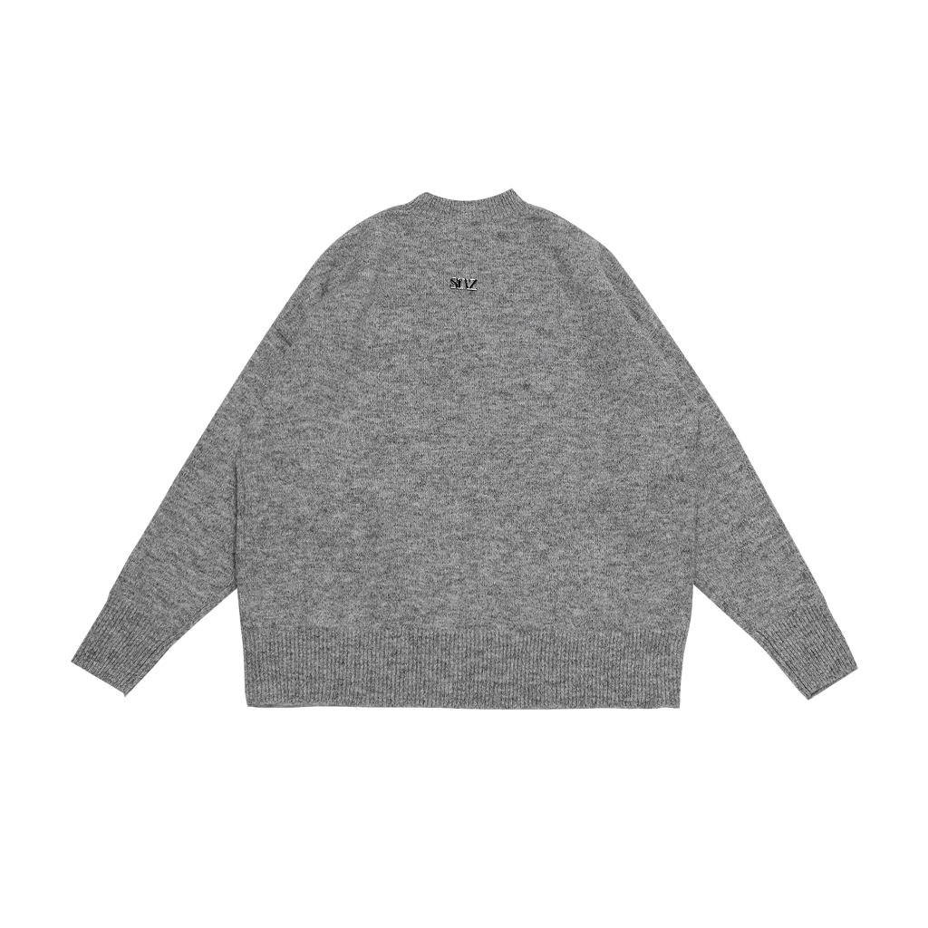 Áo Sweater Boxy SNAZZY Unisex Chất Liệu Sợi Len Chính Hãng - TUMBLEWEED KNIT | BigBuy360 - bigbuy360.vn