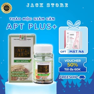 Viên Uống Thảo Mộc Giảm cân Apt Plus chính hãng trà giảm cân cấp tốc hộp 30 Viên