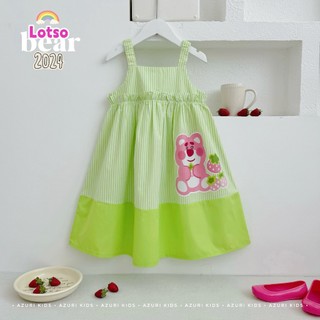 XẢ KHO SIZE BÉ TỪ 21KG-38KG Váy bé gái in hình đáng yêu