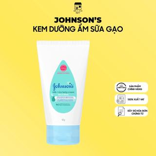 Kem Dưỡng Thể Johnson's Baby Chiết Xuất Sữa Và Gạo Milk & Rice Baby Cream (50g)