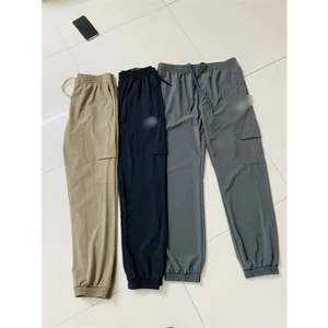 Quần Gió Nam Dáng Jogger Quần Thể Thao Nam Bo Gấu, Lưng Chun Có Dây Rút