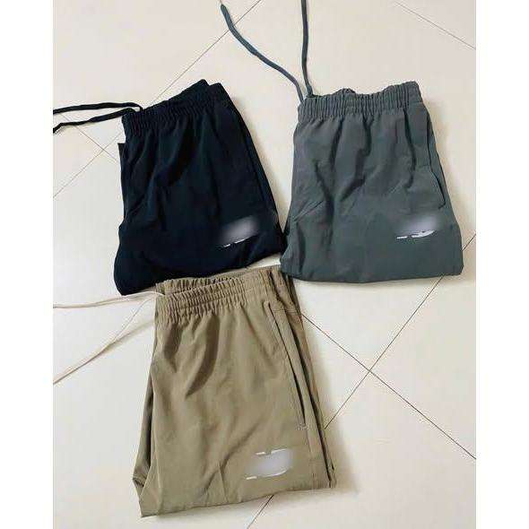 Quần Gió Nam Dáng Jogger Quần Thể Thao Nam Bo Gấu, Lưng Chun Có Dây Rút