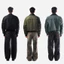 Áo Khoác Bomber SNAZZY Unisex Vải Gió Pilot Chần Bông Chính Hãng - FORGE COLLAR