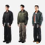 Áo Khoác Bomber SNAZZY Unisex Vải Gió Pilot Chần Bông Chính Hãng - FORGE COLLAR