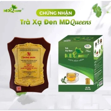 [Chính hãng] Trà xạ đen MD Queens Hộp 30 gói 100% thảo dược thiên nhiên giúp mát gan, hạ mỡ máu