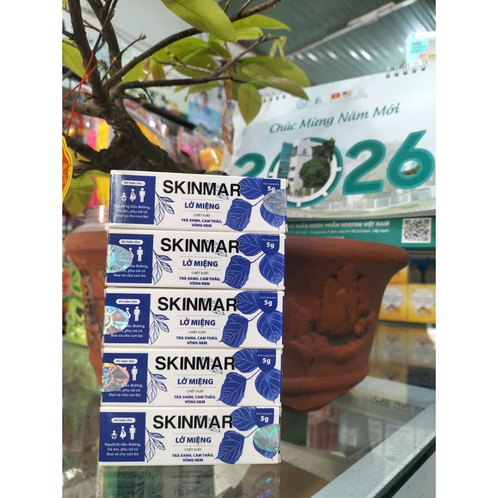 KEM BÔI LỞ MIỆNG THẢO DƯỢC SKINMAR TÝP 5G | Shopee Việt Nam