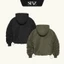 Áo Hoodie Bomber SNAZZY Unisex Vải Gió Pilot Chần Bông Chính Hãng - BOMBER HD