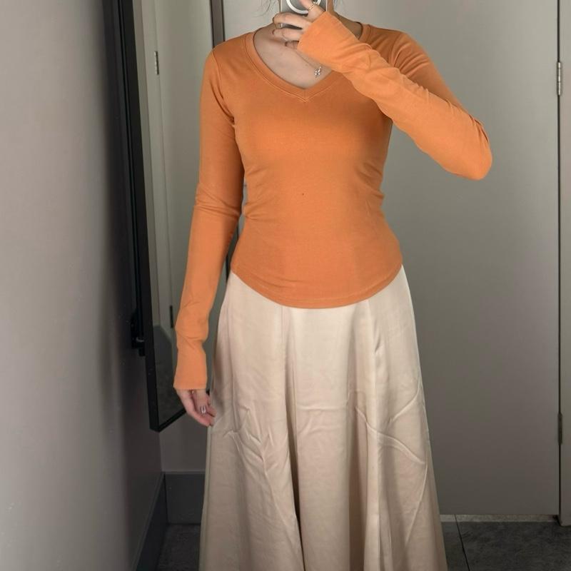 [A13] ÁO THUN NỮ BODY CỔ TIM DÀI TAY VẢI COTTON BORIP MỀM MỊN MÁT MẺ FORM ĐẸP VẢI MỀM MỊN BI.POSILÁ