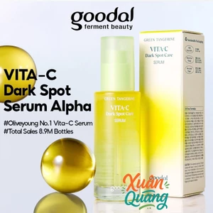 SERUM SÁNG DA Goodal Green Tangerine Vita C Serum 40ml - MỜ THÂM