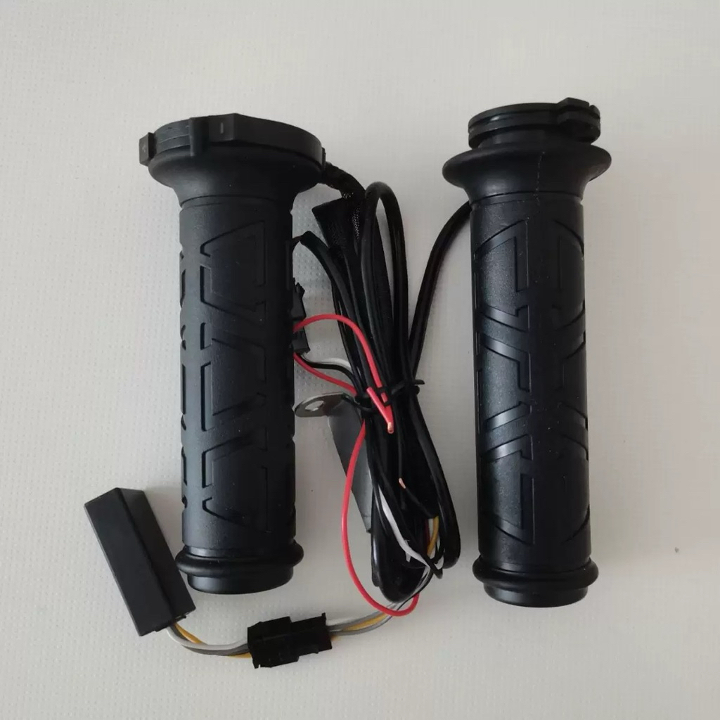 Tay Lái Xe Máy Sưởi Ấm Bằng Điện 22mm Có Thể Điều chỉnh