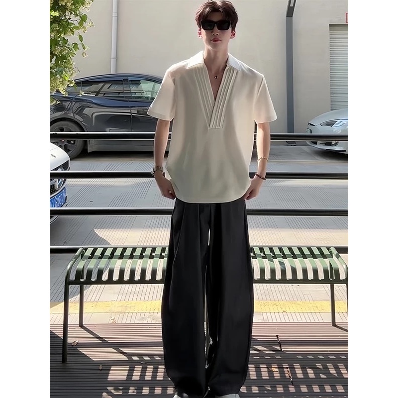 Áo Sơ mi Style Cổ V sâu VF ICVCVNI Unisex