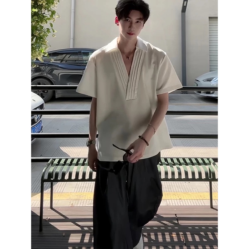 Áo Sơ mi Style Cổ V sâu VF ICVCVNI Unisex