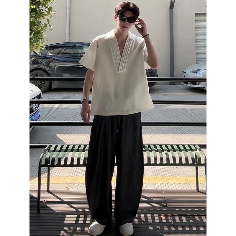 Áo Sơ mi Style Cổ V sâu VF ICVCVNI Unisex