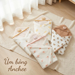ủ nhung muslin anchee cho bé sơ sinh