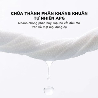 Combo 12 Gói Khăn Ướt Lau Bếp Đa Năng Phú Đạt gói 80 tờ siêu sạch, loại bỏ các vết bẩn dầu mỡ