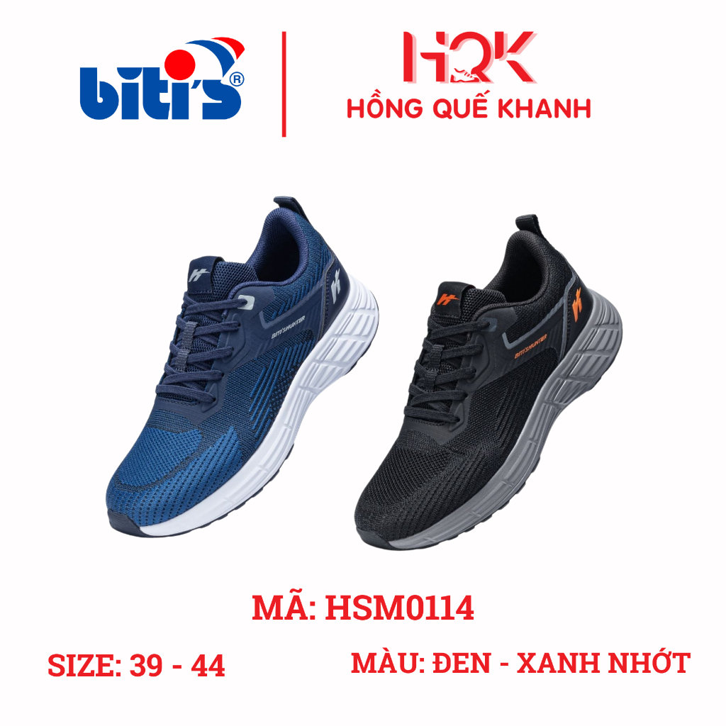 [HÀNG CHÍNH HÃNG] - BITI'S - Giày Thể Thao Biti's Hunter Nam Màu Xanh ...