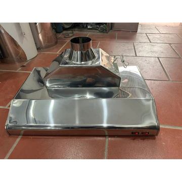Bếp hút mùi/ Tum hút mùi (2 quạt) INOX 304 cao cấp dùng cho phòng bếp kt 70x45x13cm (chỉ hoả tốc HN)