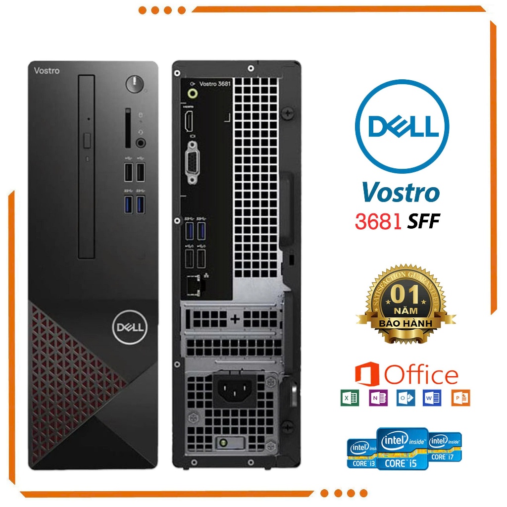 Dell Vostro 3681 SFF – I5-10400, 16GB RAM, 256GB SSD, Win11 Pro – Usato