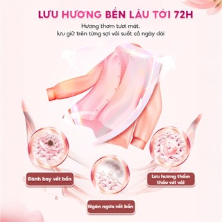 [MUA 1 CAN TẶNG 1 CAN] Nước Giặt TopGia Vườn Ngọt Ngào Dịu Nhẹ, Sạch Vết Bẩn Thơm Vượt Trội, Can 2L