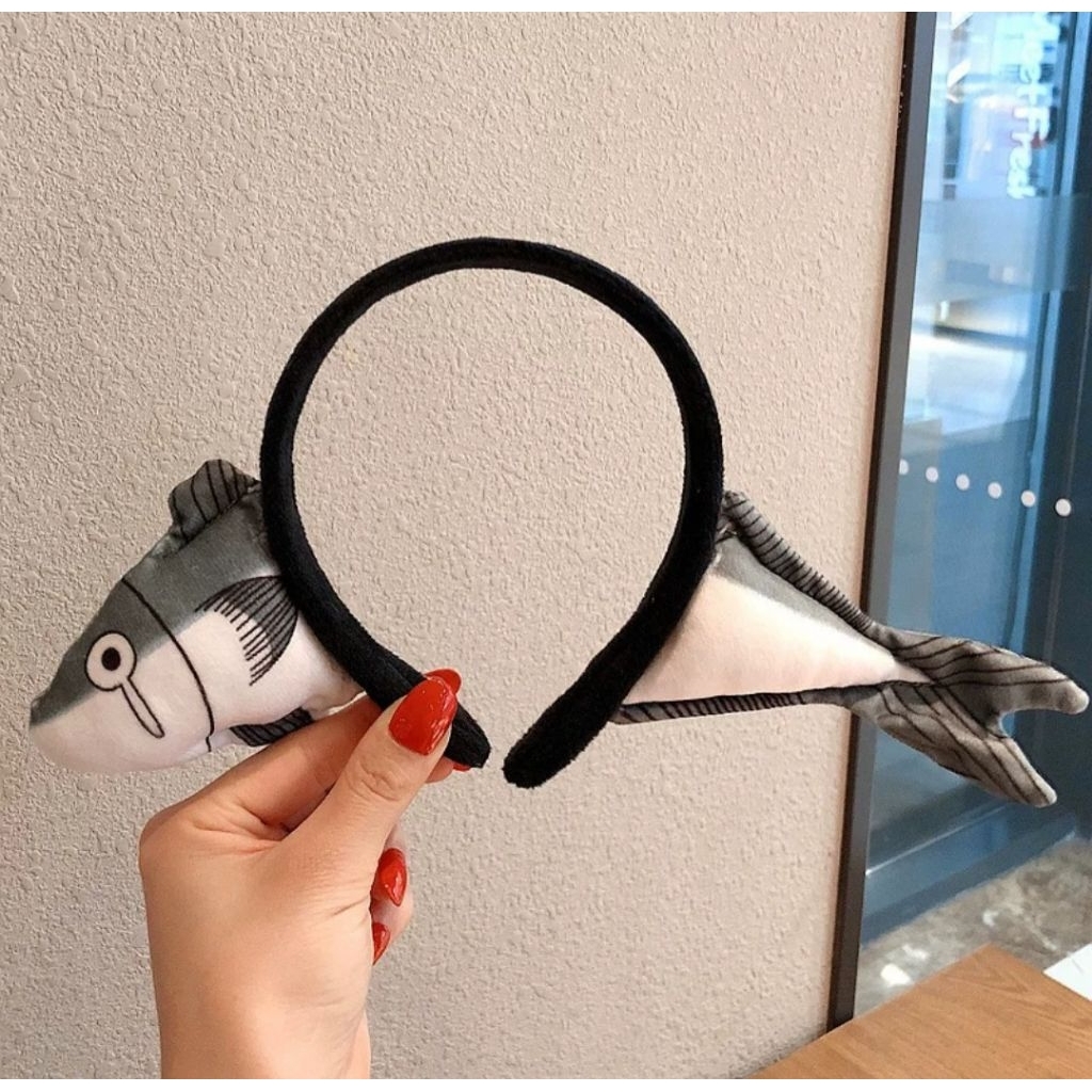 Băng đô, cài tóc cà rốt con cá 3D kiểu dáng dễ thương Loli
