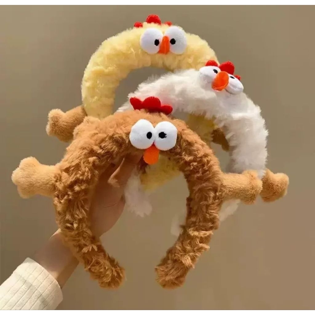 Bờm hình con gà Bo Bo ngộ nghĩnh đáng yêu