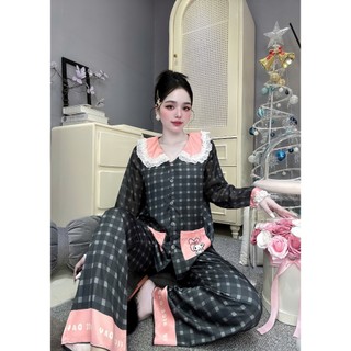 🌸ĐỒ BỘ PIJAMA LỤA PHỐI REN CAO CẤP 40-60kg