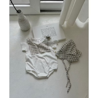 Set Body Em Bé Trai Kèm Mũ Caro – Littlebee