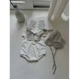 Set Body Em Bé Trai Kèm Mũ Caro – Littlebee