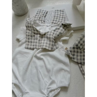 Set Body Em Bé Trai Kèm Mũ Caro – Littlebee