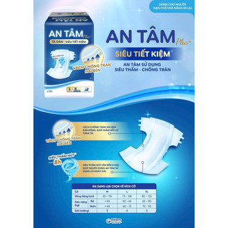 Tả Dán An tâm Size M-L-XL 8 miếng