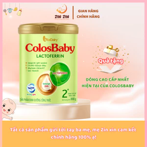 Vitadairy Colosbaby Lactoferin 0+1+2+ 800gr hỗ trợ tiêu hóa đề kháng