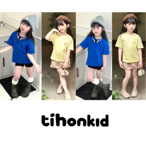 TIHONKID- ÁO THUN TRƠN BASIC CHẤT MỊN CHO BÉ