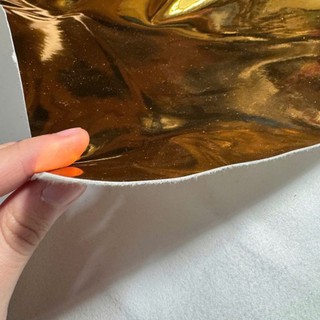 vải simili tráng gương, vải da ảnh kim vàng bạc làm đồ decor trang trí....