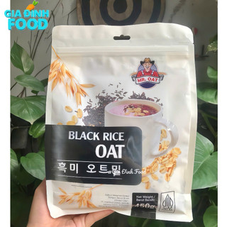YẾN mạch MrOat uống liền 3 in 1 Gạo Lứt & Nếp Cẩm - Tiện lợi cho người bận rộn 450GR