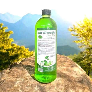 Nước lau sàn (1 lit/chai) cất sả chanh, bạc hà, quế lau sàn sạch bóng thơm mát, sua đuổi muỗi côn trùng