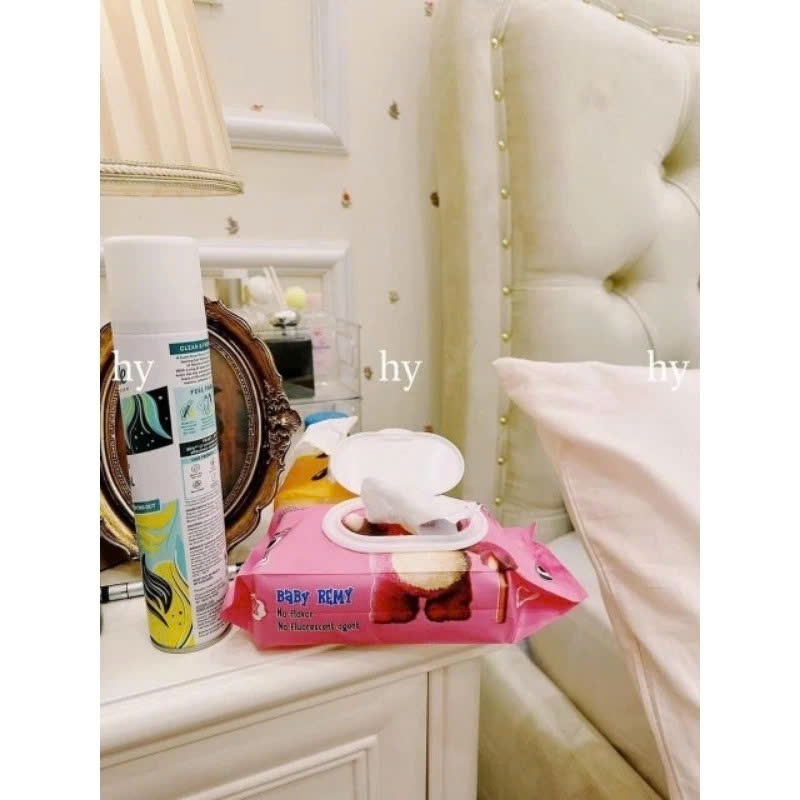 Thùng  32 Gói Gấu Dâu Baby Remy An Toàn Tiện Lợi - Gói 120 tờ