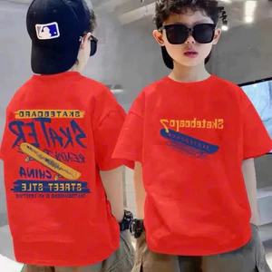 Áo Phông Phom Suông Rộng Dành Cho Bé Trai .Vải Cotton dày dặn , mềm mịn , nhiều màu